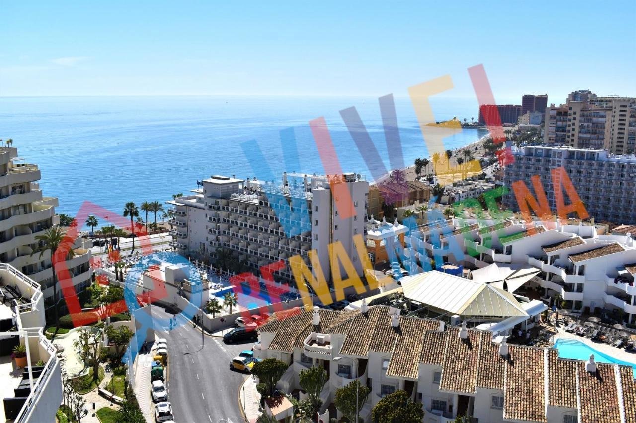Vive Benal Beach 423, Primera Linea De Playa, Parque Acuatico Benalmadena Exterior photo
